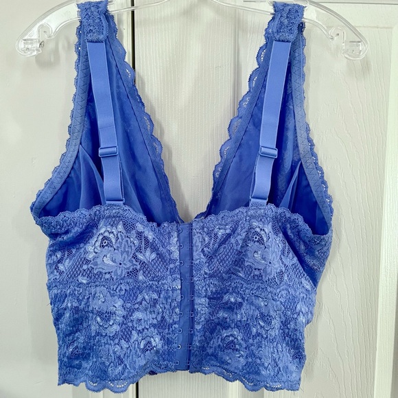 Cosabella Curvy Plungie Never Say Never Longline Bralette size M EUC - Picture 2 of 11